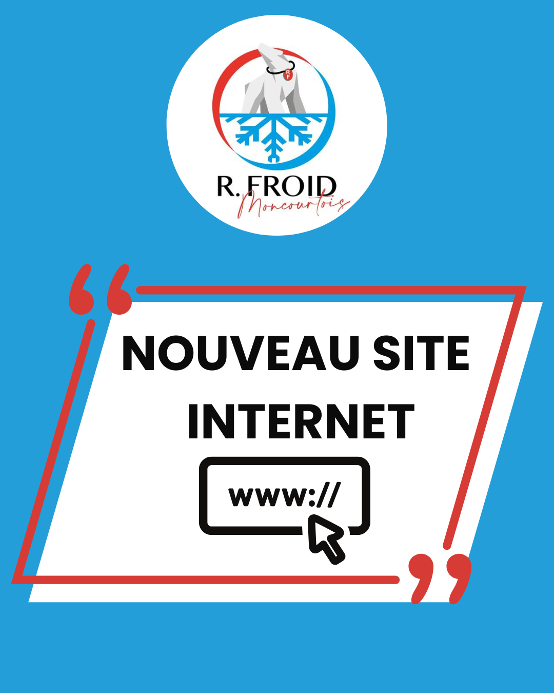 Pourquoi R Froid Moncourtois a modernisé son site internet (et ce que cela change pour vous)